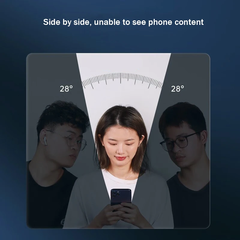OPPO Reno 8 7 6 5 4 Lite SE 8T 4G Z A 안티 스파이 화면 보호기 Reno 7 8 Pro Plus 커버 유리 용 3Pcs 개인 정보 보호 강화 유리
