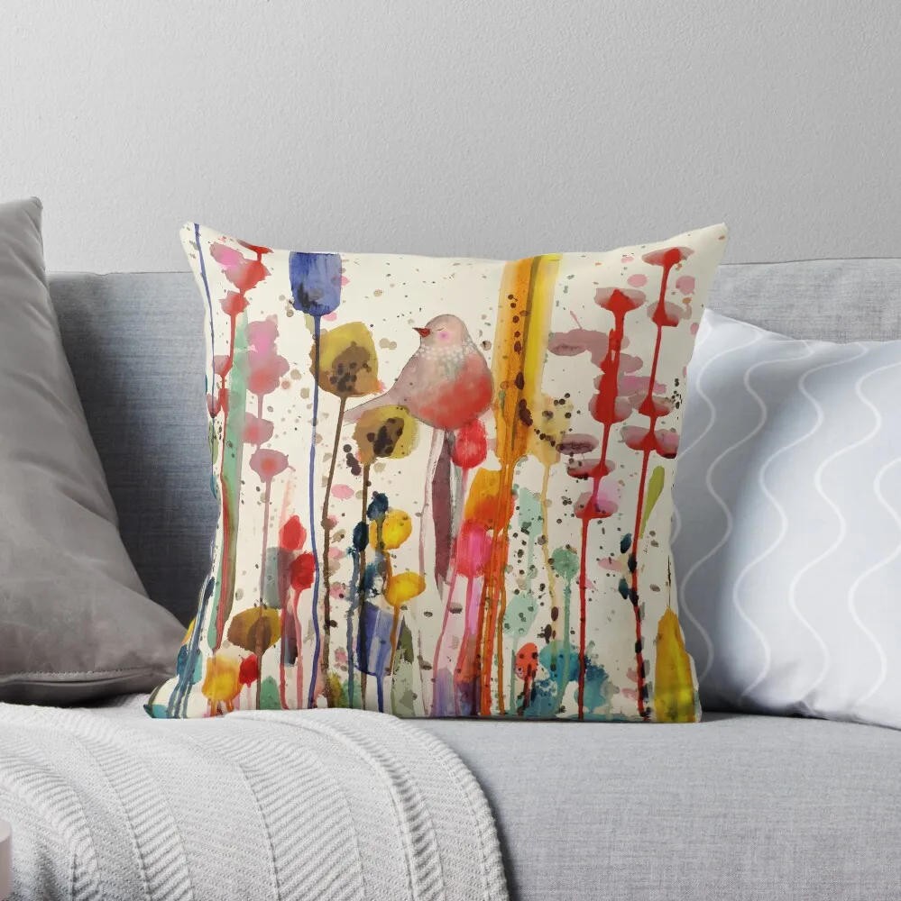 

ce doux matin Throw Pillow Couch Pillows Luxury Pillow Case