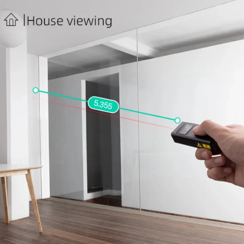 Xiaomi Mijia Smart Laser Range Finder Tape Measure Work with Mi Home APP Laser Rangefinder Distance Meter Digital Device Tools tape measure,laser rangefinder,distance meter,laser tape measure,digital tape measure