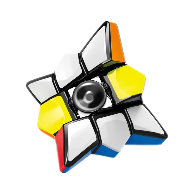 Fanxin 133 Magic Cube Fingertips 1x3x3 Gyroscope Rotating Magic Cube Puzzle Cubo Magico Leisure Decompression Toys Game Gifts 3