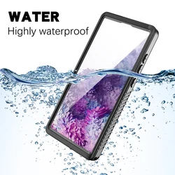 Ultimate Waterproof Shockproof Defender Case with Heavy Duty Protection - Galaxy S23 FE (Black)