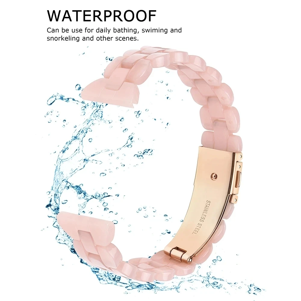Premium 20mm Sports Resin Strap - Universal Smartwatch Accessory