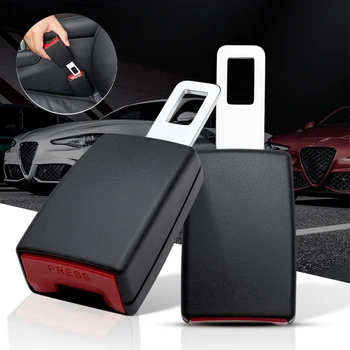 Estensione dell'estensione della cintura di sicurezza per seggiolino auto Pezzo di fissaggio per autoveicoli Fibbie di estensione della cintura di sicurezza Accessori automobilistici universali