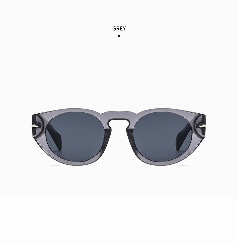 Gafas de sol redondas para hombre y mujer estilo retro uv400_voghion.com