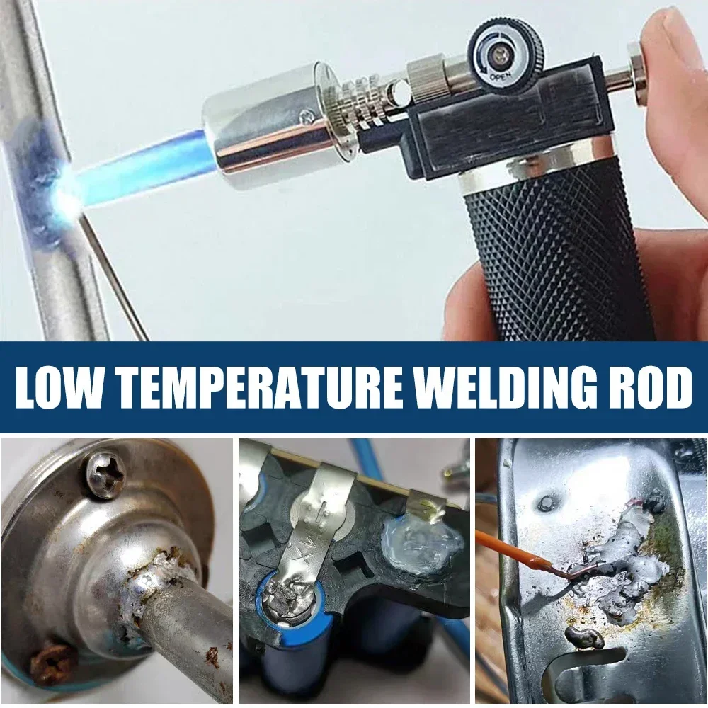 20/1M New Stainless Steel Solder Wire Low Temperature Easy Melt Metal Copper Iron Weld Soldering Rods DIY Welding Repairing Tool