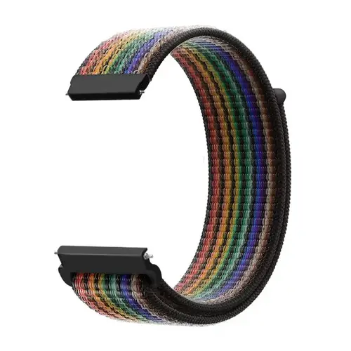 20mm 22mm Nylon Loop Strap For Garmin Forerunner 55 165 265 965 255 Active 5/Vivomove Trend/Vivoactive 5/Venu 3/2 Bracelet Belt - Image 73