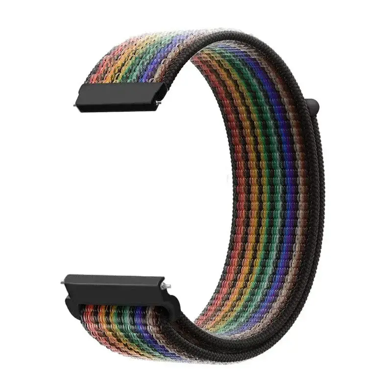 20mm 22mm Nylon Loop Strap For Garmin Forerunner 55 165 265 965 255 Active 5/Vivomove Trend/Vivoactive 5/Venu 3/2 Bracelet Belt - Image 73