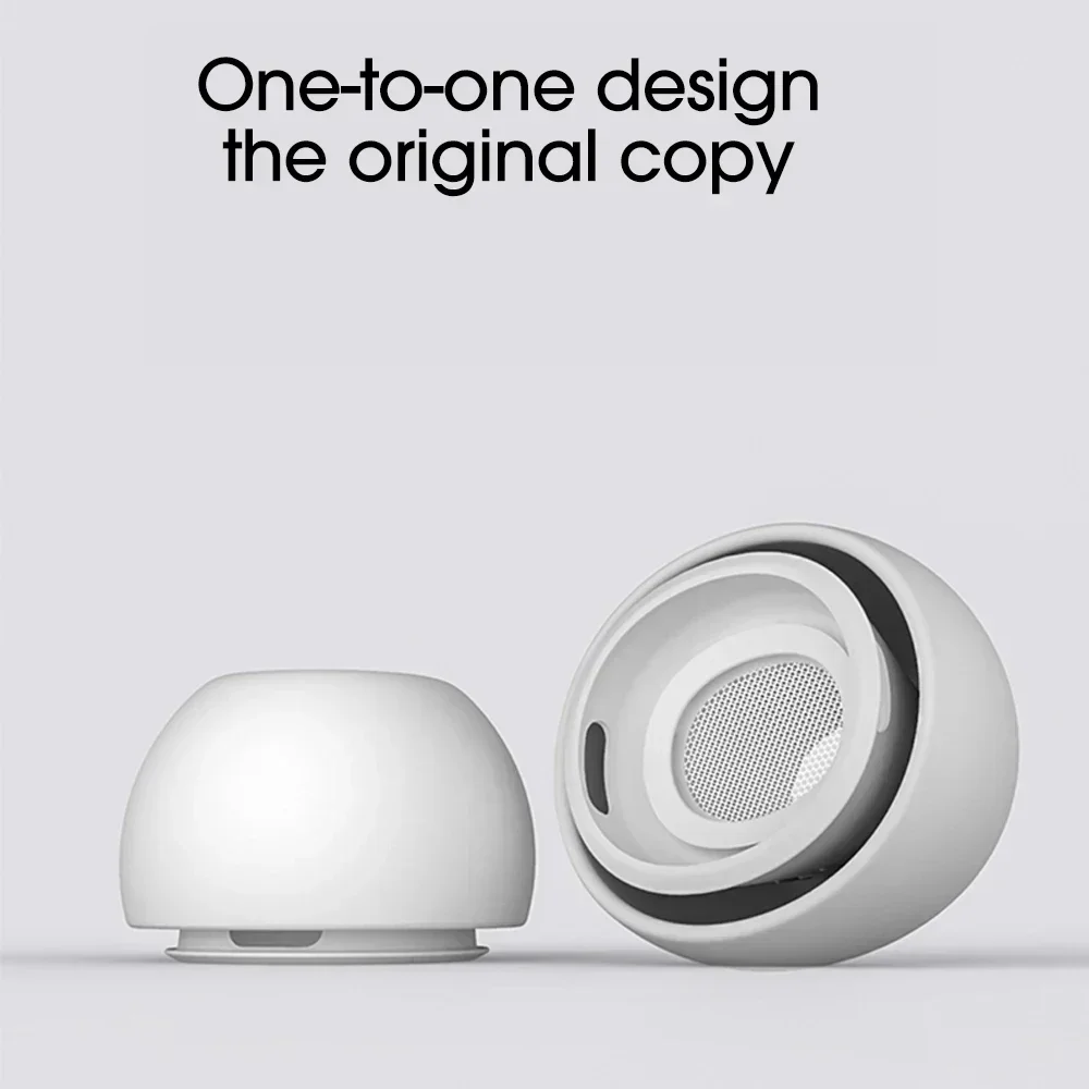 Premium Anti-Slip Silicone Earbud Tips - Soft Replacement Earplugs for Enhanced Comfort and Secure Fit
