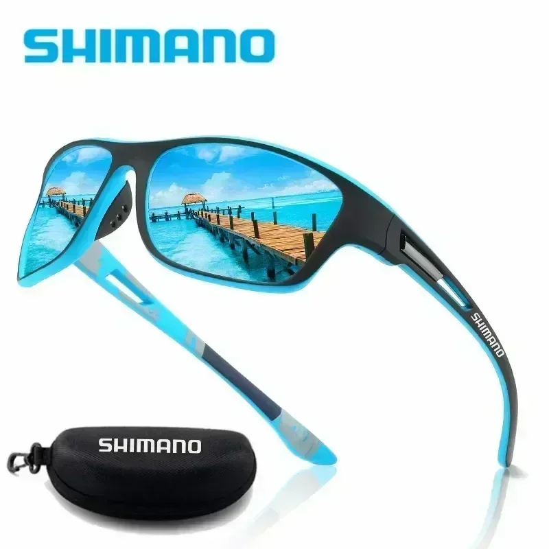 Original Shimano sunglasses for men and women Outdoor sports Fashion HD polarized glasses can be matched with glasses polarized sunglasses