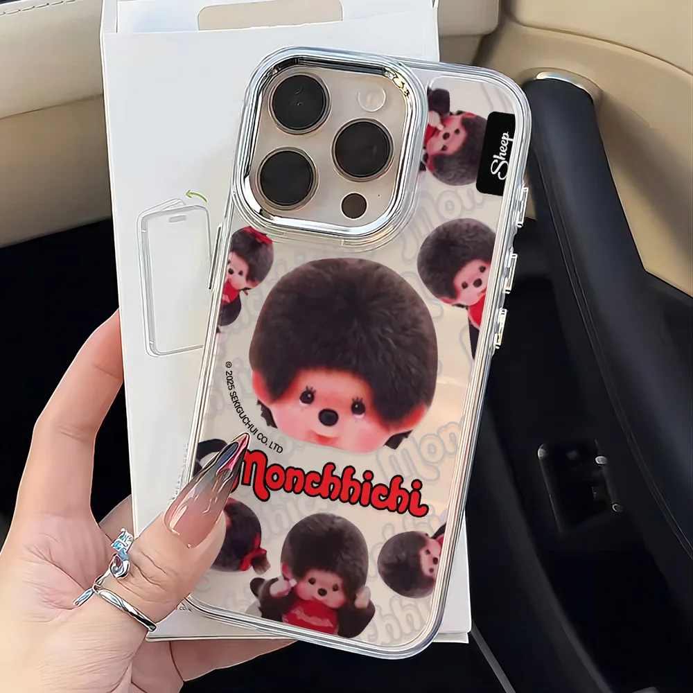Lovely Cartoon M-Monchhichi Phone Case - Adorable Protective Cover