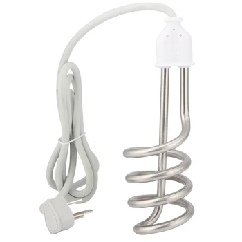 2500W Stainless Steel Immersion Heater Boiler Tankless Water Heating Rod Home Electric Hot Water Heater AU Plug 220V 1