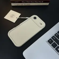 Matte Texture Back Cover Case with Sleek Design and Durable Protection for iPhone SE (2020) (WHITE)