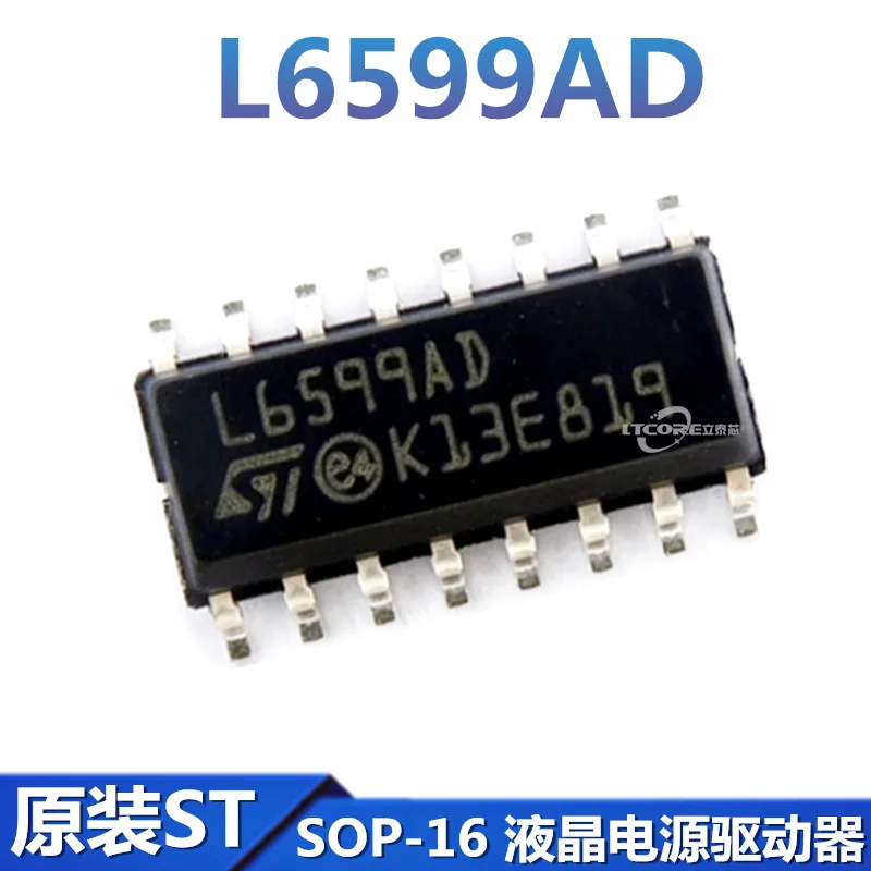 LCD 드라이버 IC 집적 회로 IC, L6599D, L6599AD, SOP - power 16, 10 개