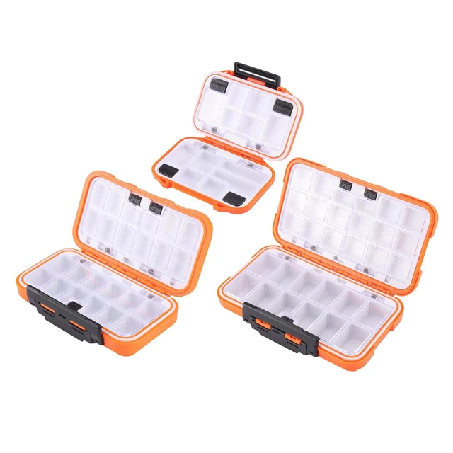 Fishing Tackle Box Double Sided Utility Boxes Clear Fishing Hook Organizer  - AliExpress