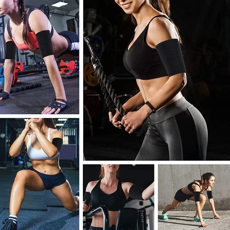 Women Sauna Sweat Arm Shaper Sleeves