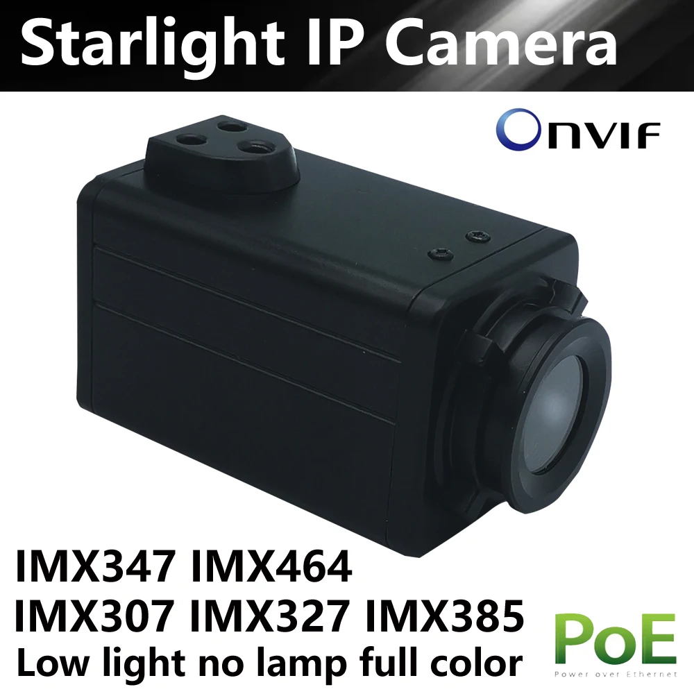 Starlight ̴ IP ī޶, Ǯ ÷ Ÿ    Ʈ , Onvif  , IMX347, IMX464, IMX385, Imx307