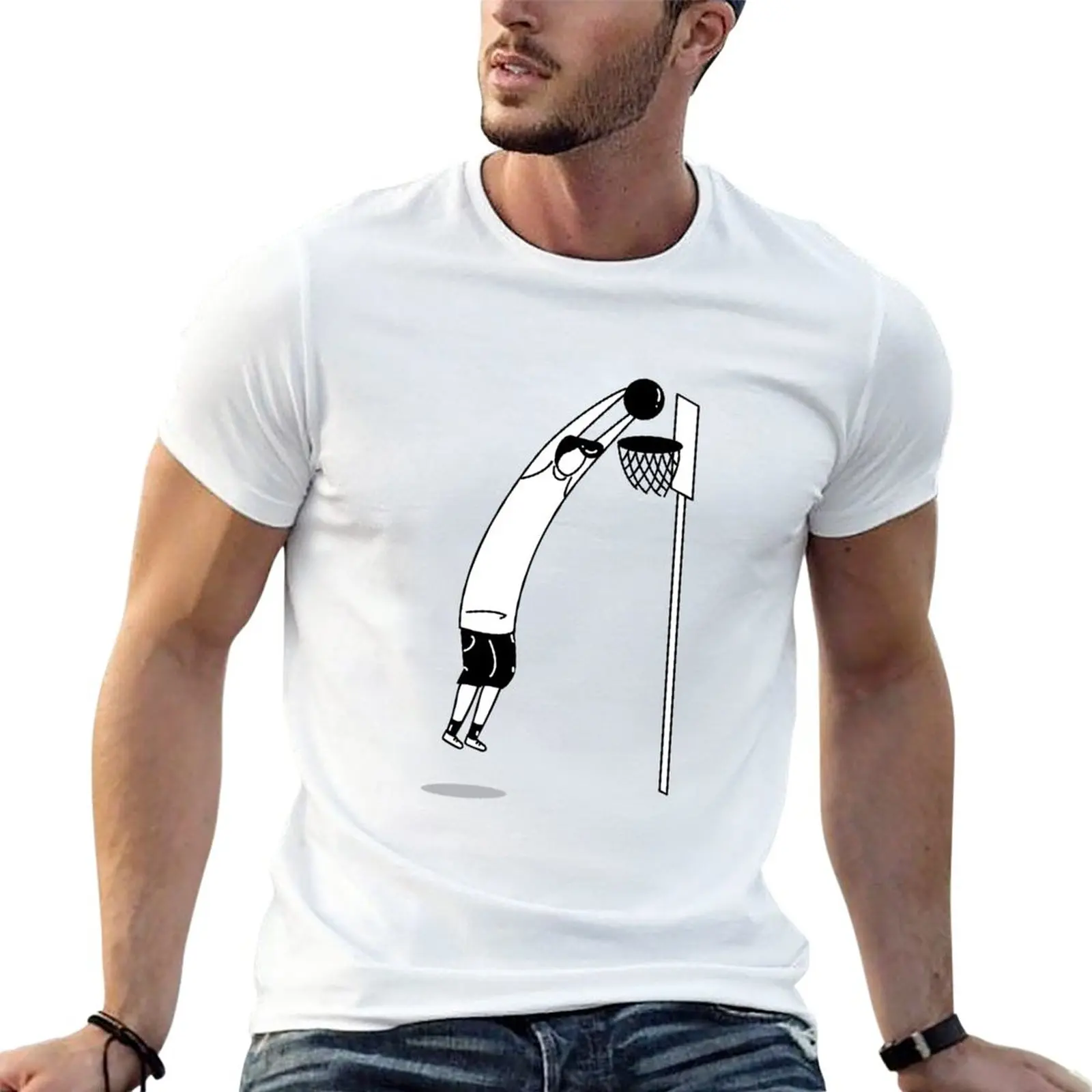 Divertente Dunk! Il Meglio Di Dunk! Maglietta Con Stampa Animalier Per Ragazzi Maglietta Estiva Da Uomo