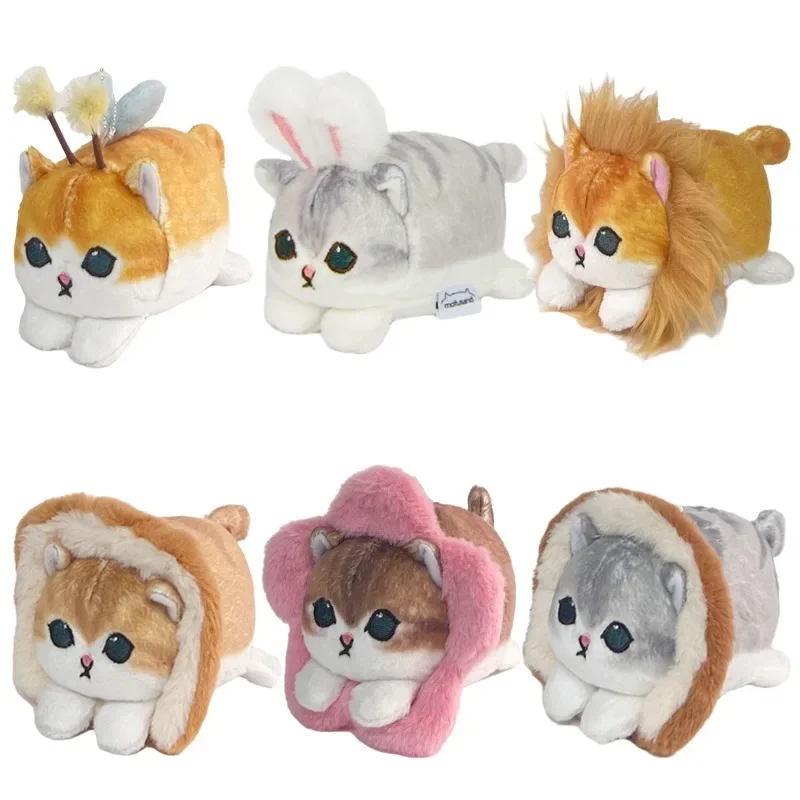 

Брелок для ключей в виде кошки из мультфильма «Mofusand»