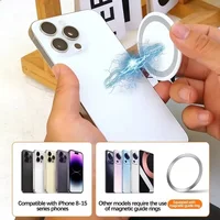 For Magsafe Magnetic Suction Cup Phone Holder Silicone Magnet Wall Mount CellPhone Stand Universal Bracket For IPhone 15 Samsung - Image 5