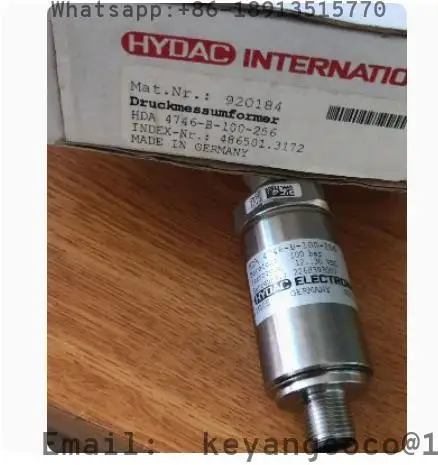 HYDAC Pressure Sensor Switch VD 2 D.O/-L24 03/06 VD 5 D.0 /-L24 EDS 348-5-250-000 HDA 4446/4745-A-400-000 HDA 8446-A-0250-000