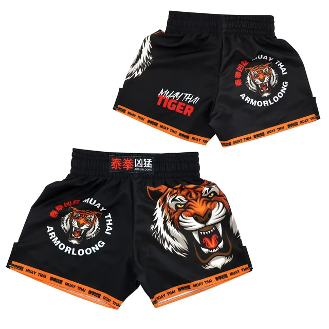 JIAGU Muay Thai Shorts Homme MMA Mixed Martial Arts Training Sanda