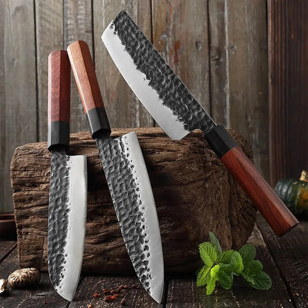 Japanese Knife Set Hand Chef Knife Salmon Sushi Fish Filleting
