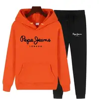 Ensemble de sport deux pièces pour femmes, sweat à capuche et pantalon, tendance automne femme 4