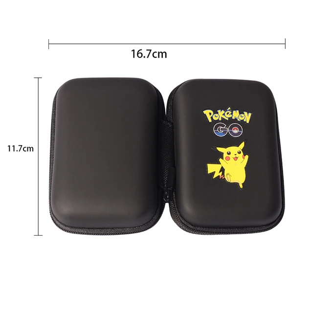 2022 Spanish VMAX Flash Pokemon Pikachu Game Cards 50 Capacity Cards Holder Album Hard Case Card Holder Book Storage Box Toys 6