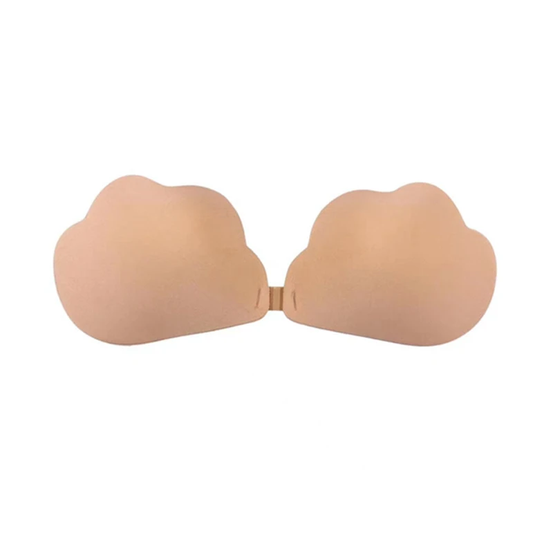 New Nipple Stickers Silicone Bra Flower Type Strapless Invisible Bra Bridal Bras Underwear Wholesale Woman Accesories Chest Wear