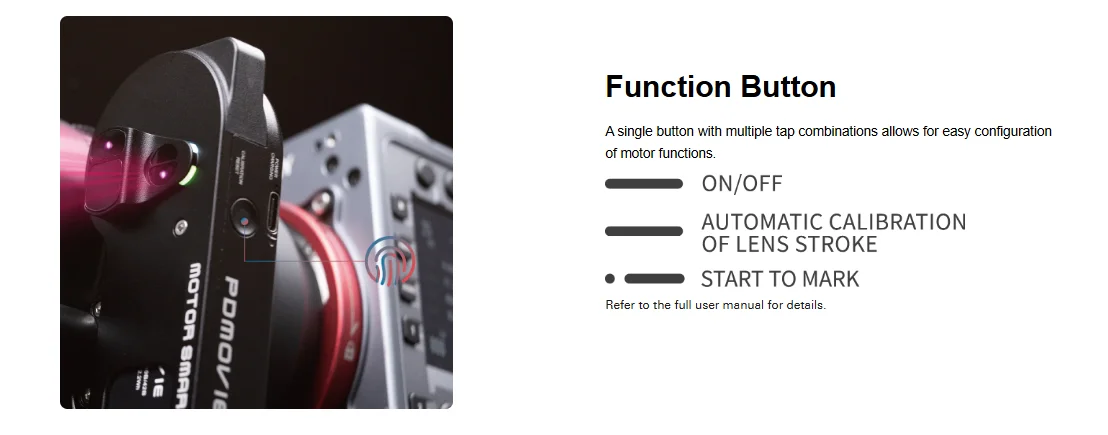 LIVE AIR 4 SMART LiDAR Focus Motor with Stronger Torque, Faster Speed, Long Batt