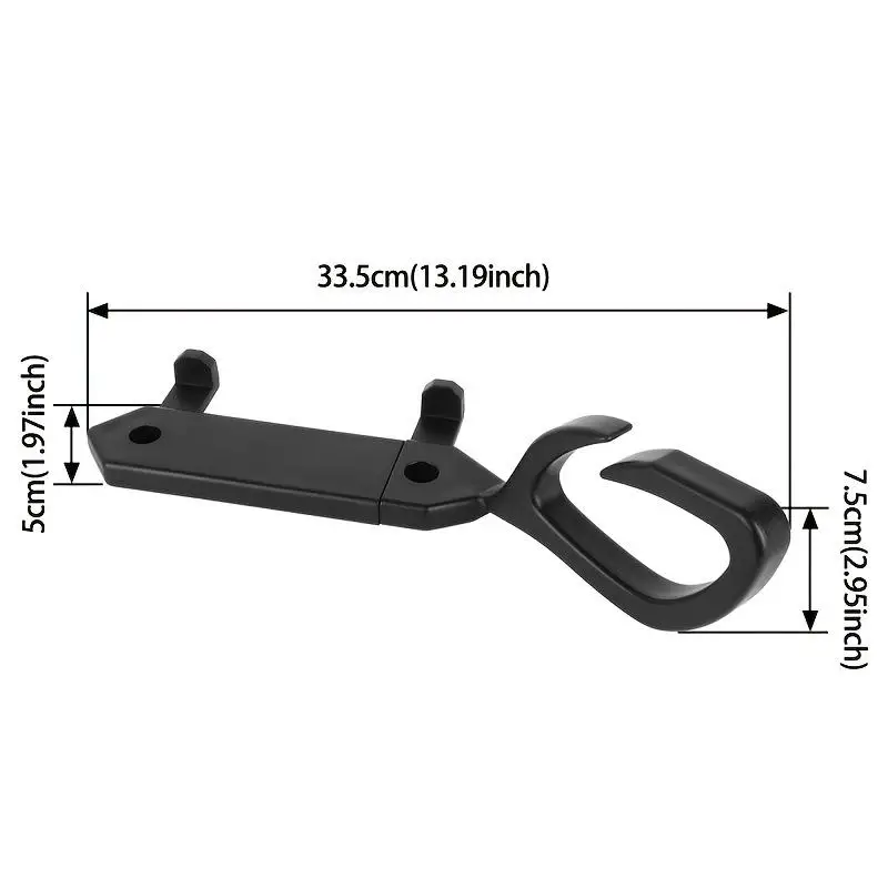 Gancio Universale per Cintura di Sicurezza Auto, Clip di Stoccaggio in ABS Durevole per Borsa e Bottiglia, Ideale per Viaggi in Famiglia - immagine 6