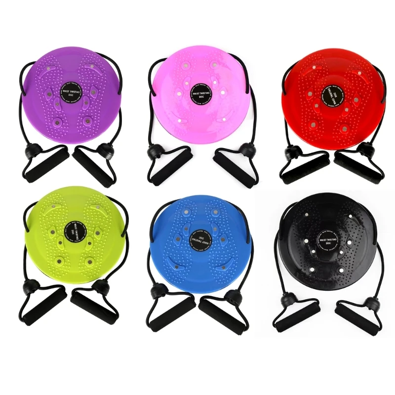 CHANCCI Waist Twisting Disc,Waist Whisper With Handles,Waist Sculptor Machine Twister For Home Exercise Workout,Waist Trainer Twisting Disc Board For Women Massage Foot Sole