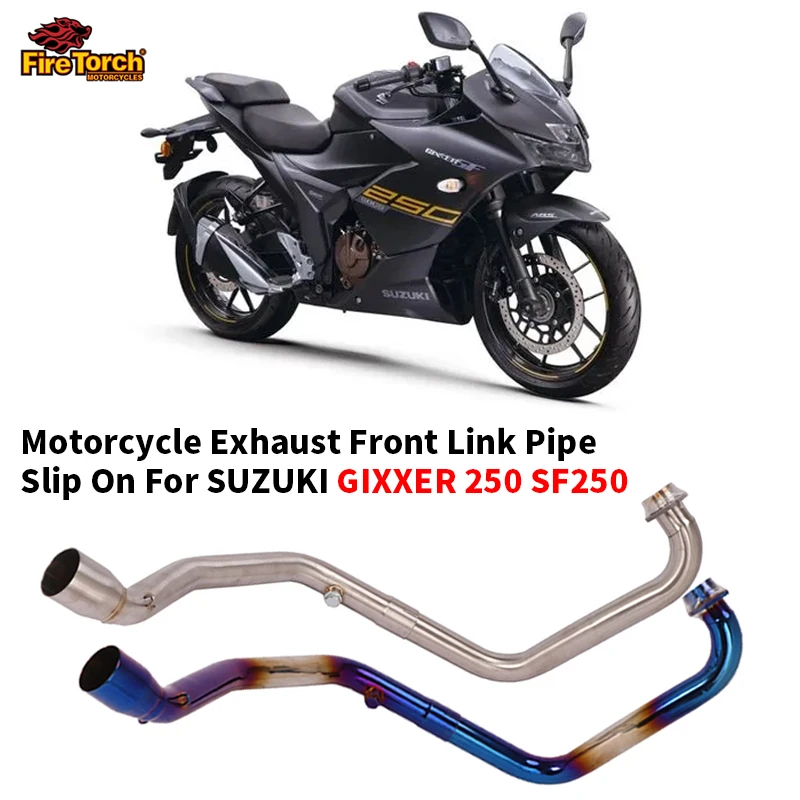 Full System For SUZUKI GIXXER250 Gixxer 250 SF250 Motorcycle Exhaust Modified Escape Moto Modify