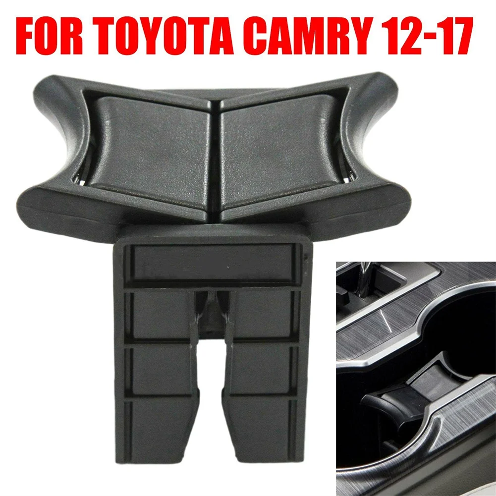 

Double Cup Holder Front Center Console Cup Holder Insert Center Console 1pcs 5561806050 Durable New For Toyota