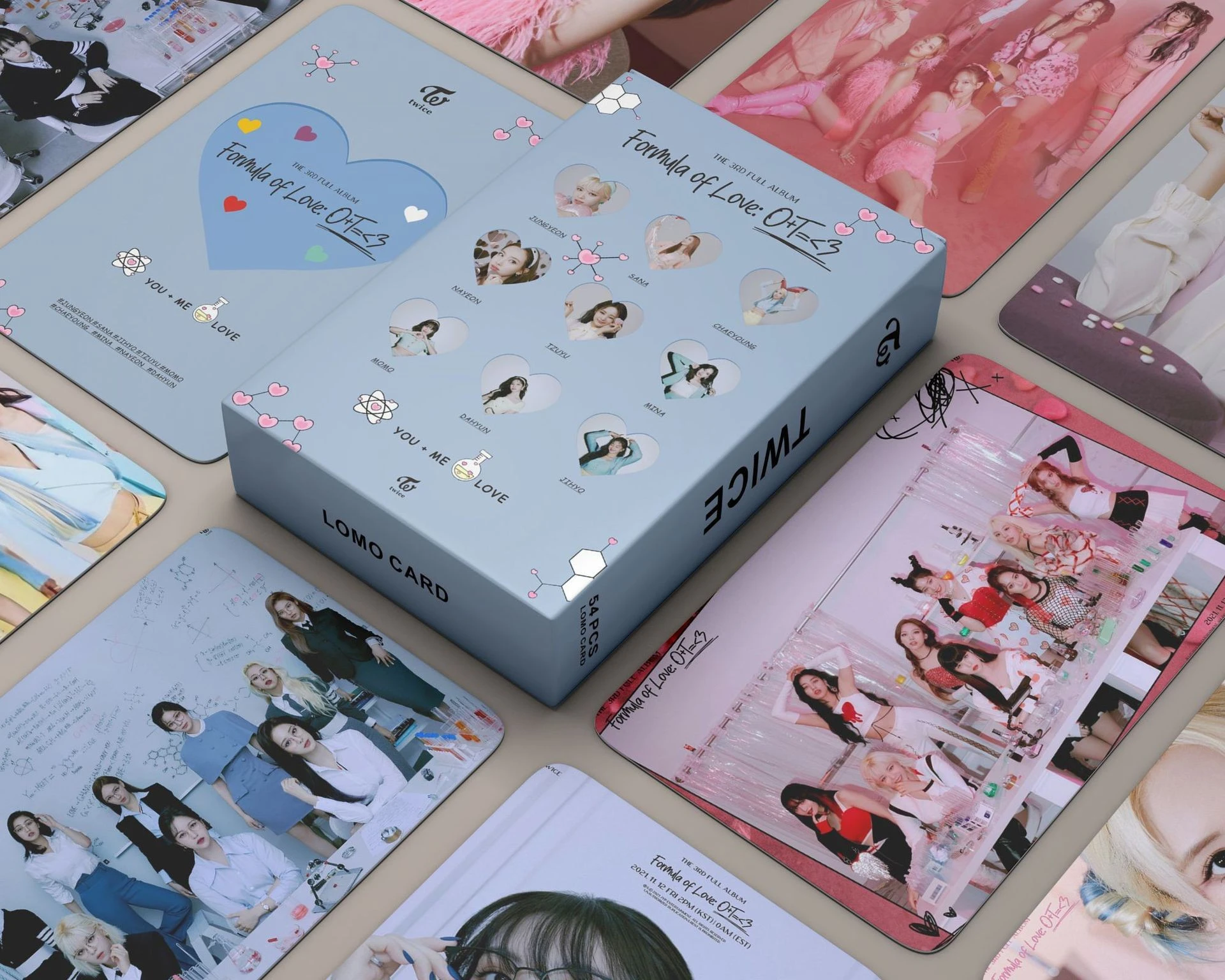 54pcs Kpop Idol Postcard 22 Gq Vogue Twice Fever Epilogue No Easy Lomo Card Fever Part 3 Fan Card Stationery Set Aliexpress