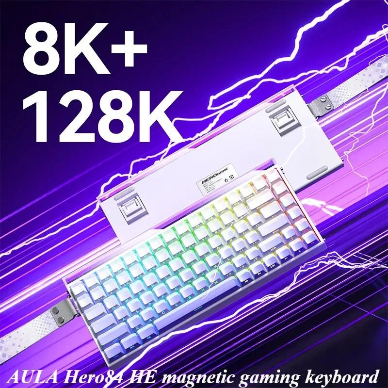 Aula Hero84 HE 磁気スイッチキーボードホール効果ラピッドトリガー