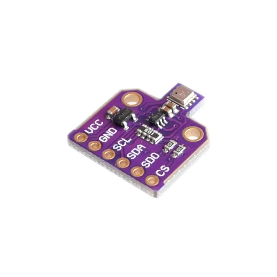BME680 Temperature and Humidity Temperature Pressure High Altitude Sensor Module Digital 4 in 1 Sensor With Gas High Accuracy image 5