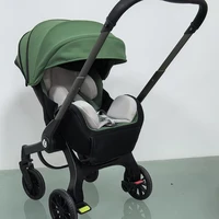 2025 nouveau-en-un multifonctionnel nouveau-né poussette léger pliable siège de voiture bidirectionnel haute vue bébé poussette porte-bébé 6