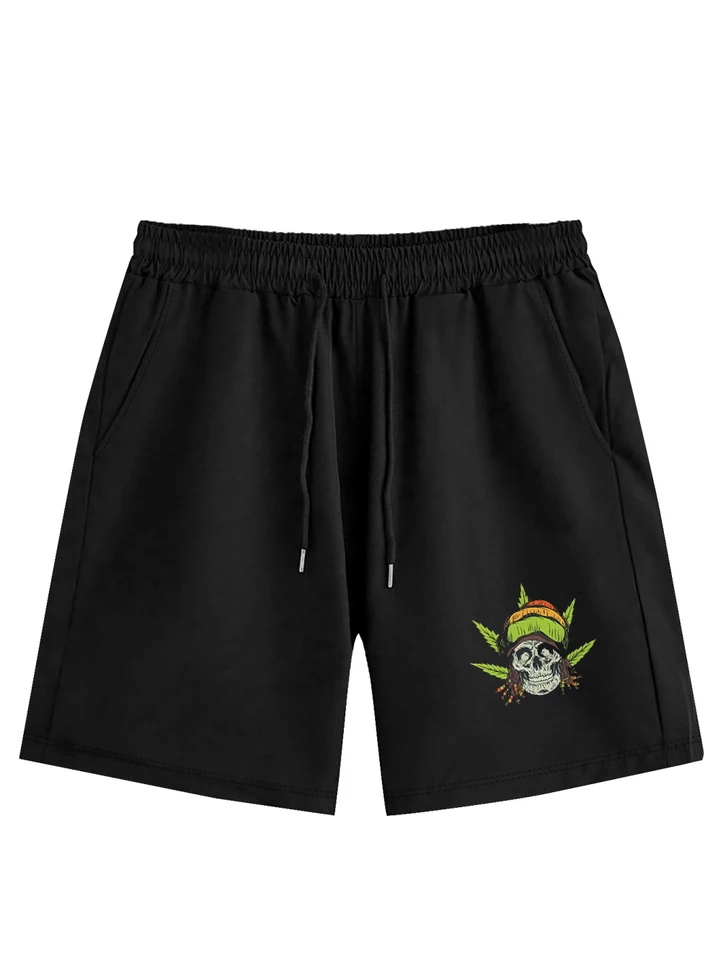 Men Summer Cotton Fitness Sports Shorts