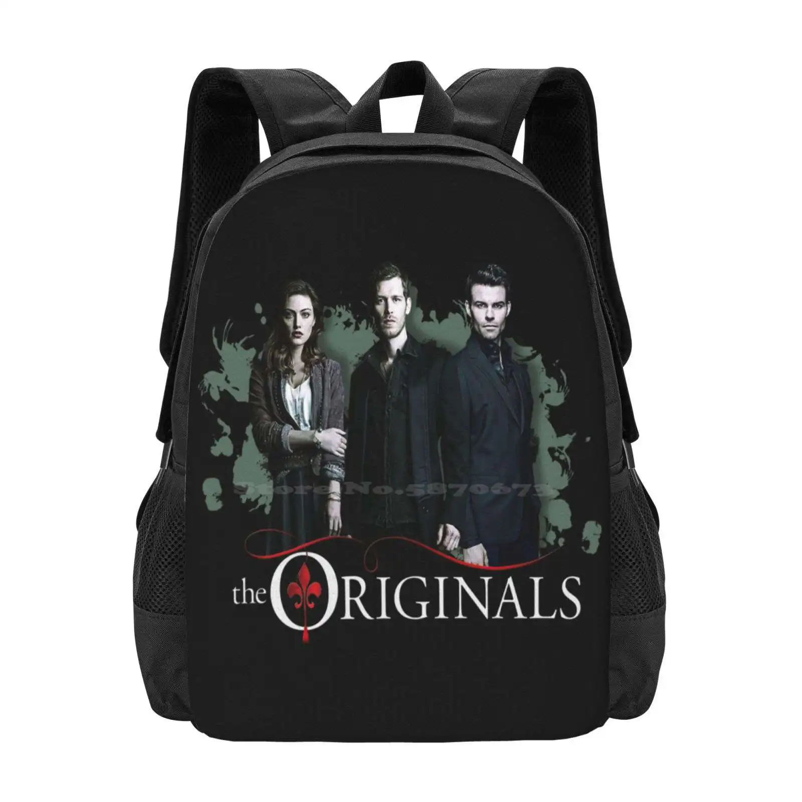 

The Originals-Klaus , Hayley And Elijah New Arrivals Unisex Bags Student Bag Backpack The Originals Klaus Hayley Elijah Vampire