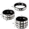 Nouveau Bracelet à ongles Punk Rivets Bracelet de Couple décontracté Hip-Hop fête gothique nouvel an noël saint valentin cadeaux d'anniversaire