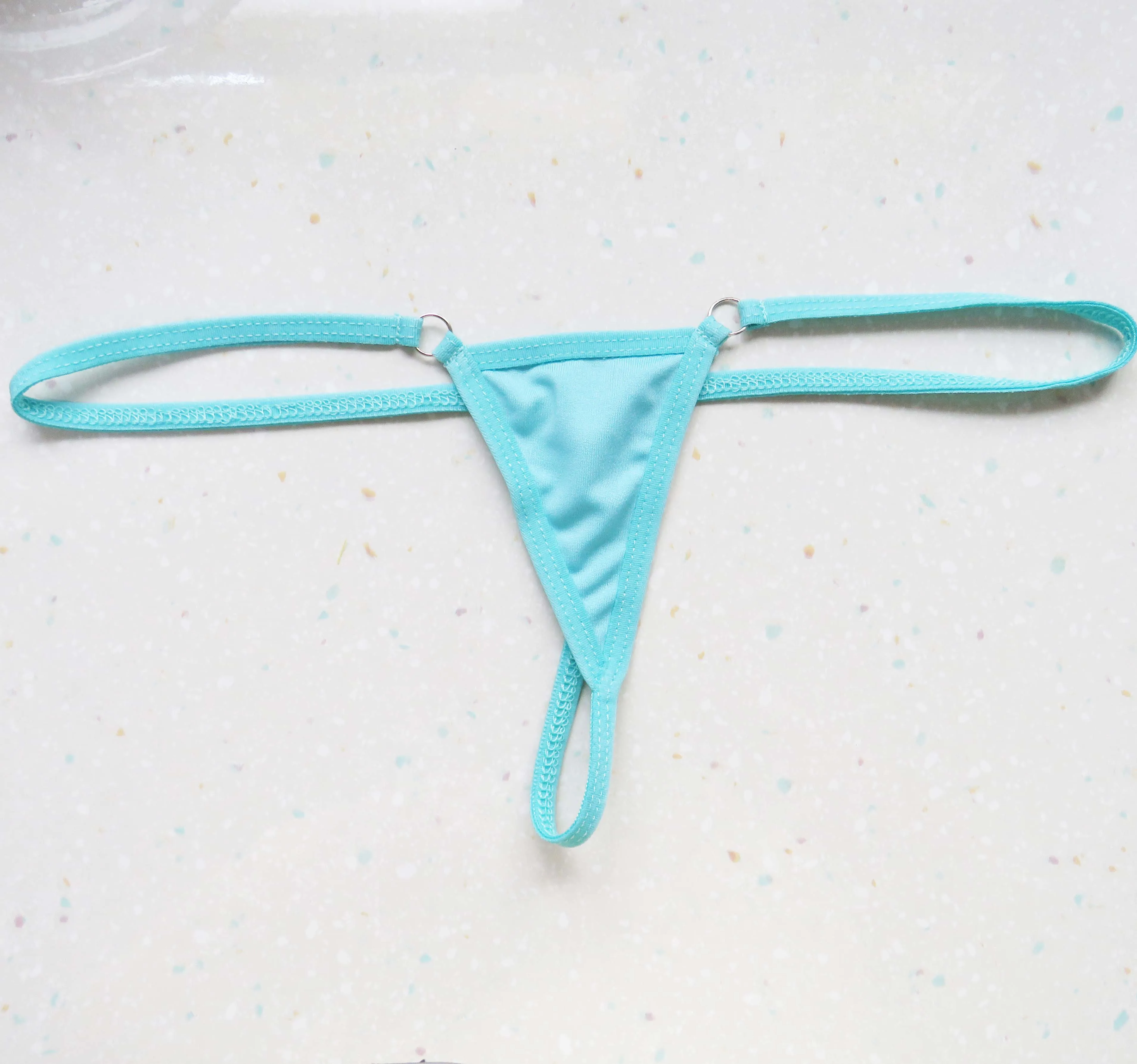 Women's sexy underwear mini Thong low waist T pants stretch swimsuit swimming pants Women's Panties