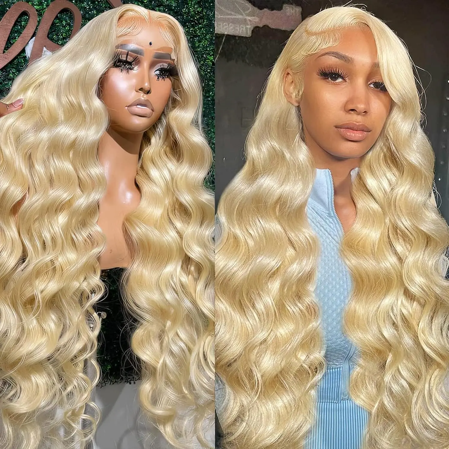 

613 Hd 13x6 Body Wave Lace Front Human Hair Wigs For Women Glueless 30 40 Inch 13x4 Honey Blonde Frontal Wig Pre Plucked On Sale