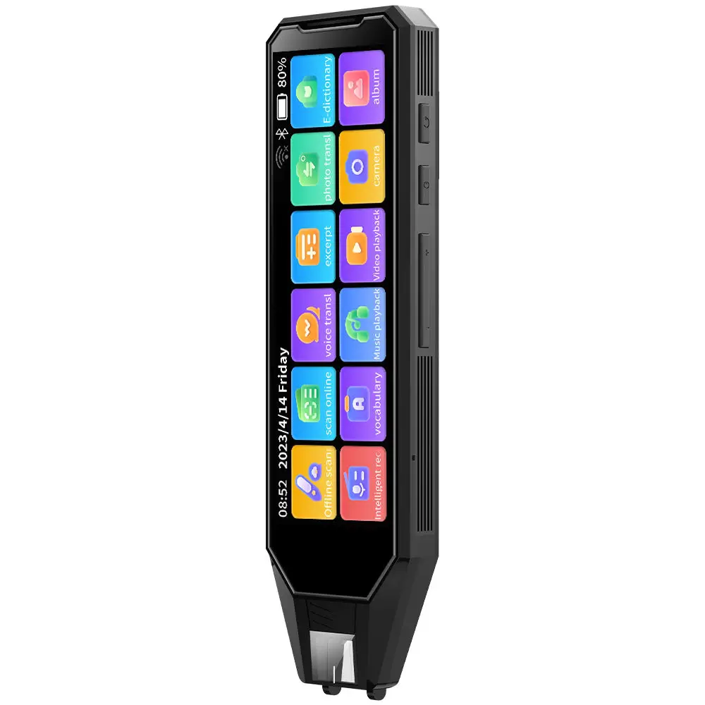 Translation Pen MD09 Intelligent Voice Converter Multi-language Offline WIFI Scanning Business Travel Foreign Dictionary