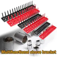 Plastic Sleeve Holder Metric Socket Tray Socket Organizer Metric Holder Tool SAE Home Sleeve Tool Storage Rack Garage Tray 1