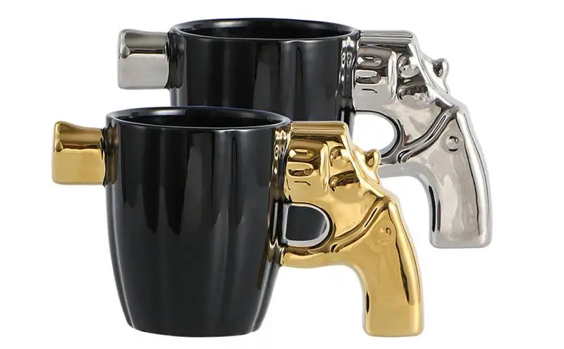

Creative Fashion Personality Mugs Model Pstol Cup Landmines Modeling Cup Coffee Mug Milk Mug Valentine's Day Funny Gifts