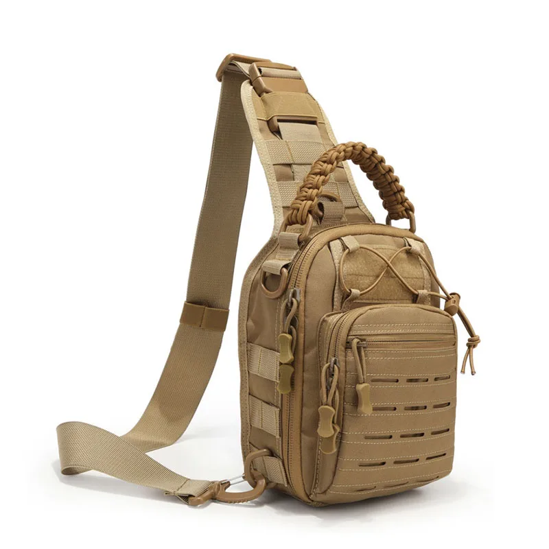 Multifunctional Oxford Cloth Running Bag Outdoor Sports Cycling Waterproof Bag One Shoulder Camouflage Bag 3