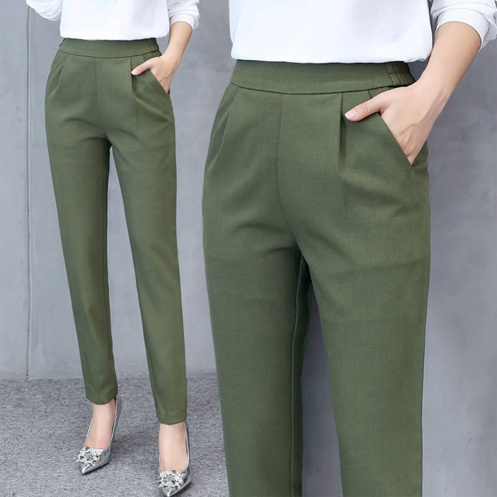 Casual Sports Pants Women Wide Leg Sweatpants Business Casual Exercise Athletic Pants