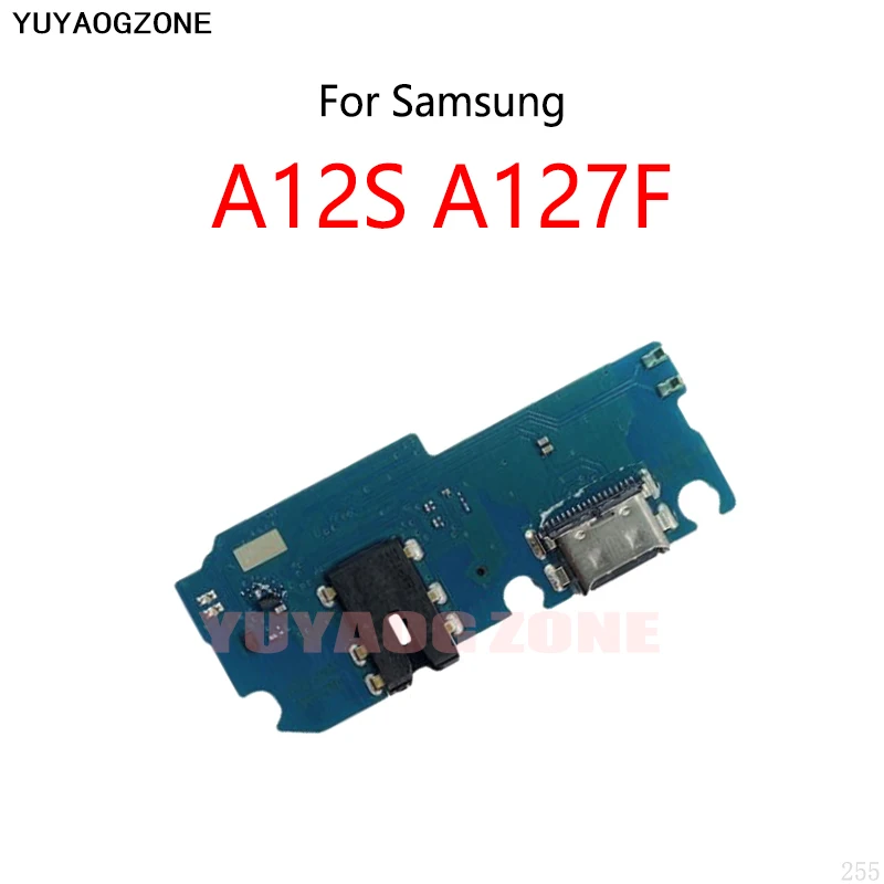 

10 шт./лот для Samsung Galaxy A12S A127F USB-порт для зарядки, разъем, штекер, соединитель, гибкий кабель, модуль зарядной платы