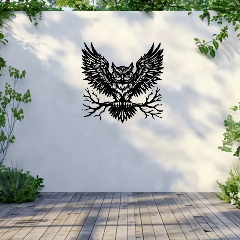 Owl Art Decorations-Perfect for Home, Office, Cafe and Bar Decoration, Best Gift Choice wall stickers room decor